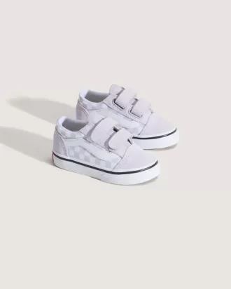 Pantofi Old Skool V Checkerboard pentru copil mic