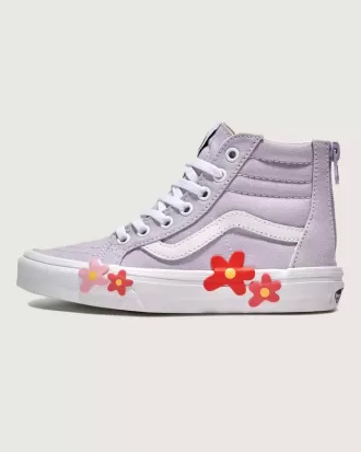 Pantofi pentru copii Sk8-Hi-Zip Flower Pantofi pentru copii Sk8-Hi-Zip Flower