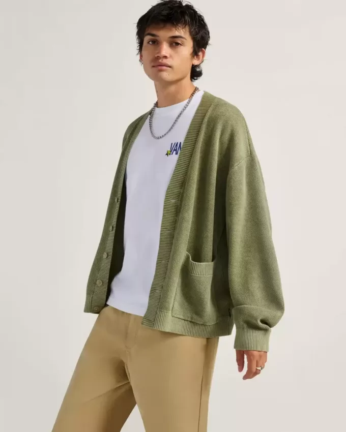 Pulover cardigan Bayview Acid Wash Pulover cardigan Bayview Acid Wash