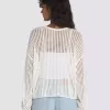Pulover Crop Crew Mila Open Knit Pulover Crop Crew Mila Open Knit