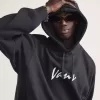 Pulover cu capota Vans cu scenariu Pulover cu capota Vans cu scenariu