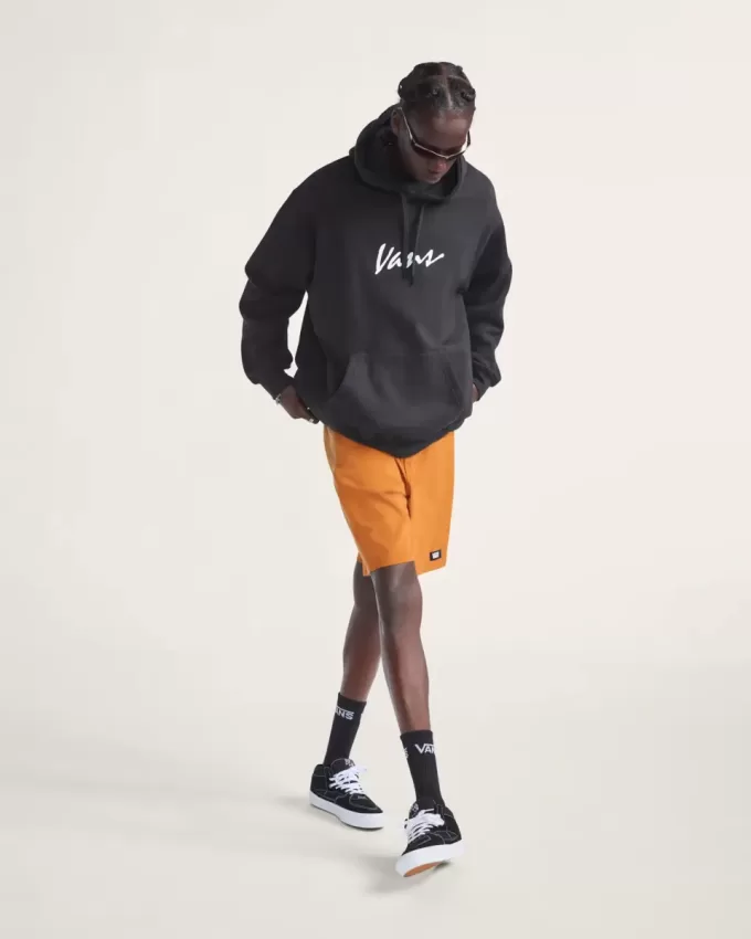 Pulover cu capota Vans cu scenariu Pulover cu capota Vans cu scenariu