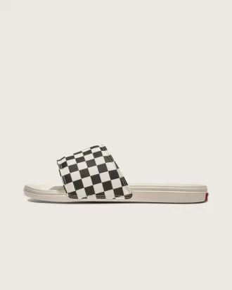 Sandale La Costa Checkerboard Slide-On