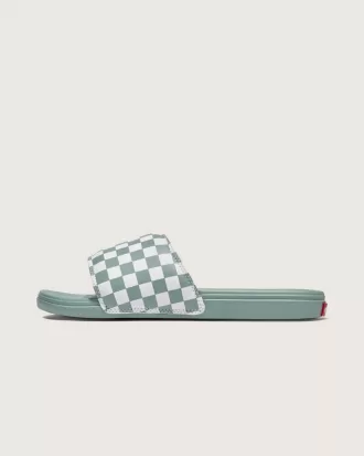 Sandale La Costa Checkerboard Slide-On