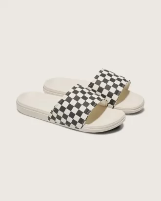 Sandale La Costa Checkerboard Slide-On