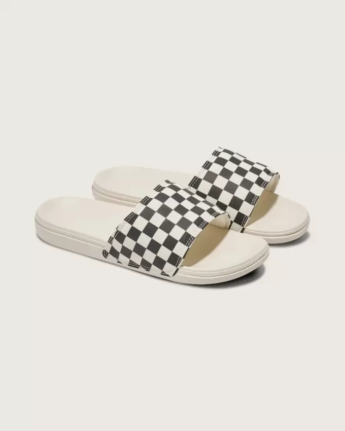 Sandale La Costa Checkerboard Slide-On Sandale La Costa Checkerboard Slide-On