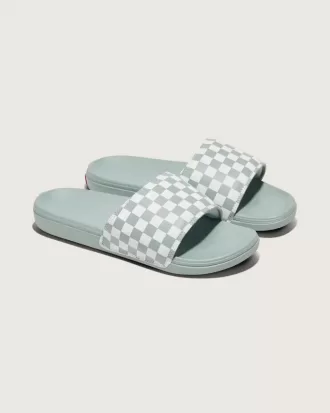 Sandale La Costa Checkerboard Slide-On
