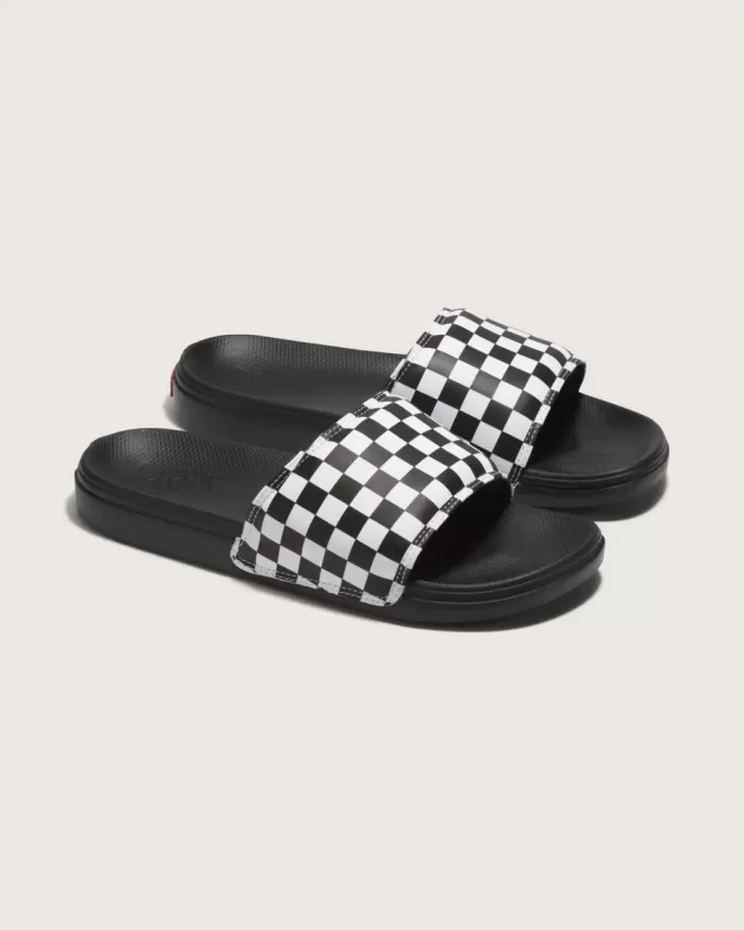 Sandale La Costa Checkerboard Slide-On Sandale La Costa Checkerboard Slide-On