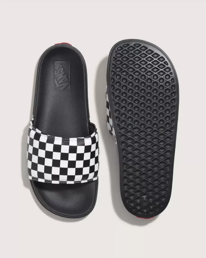 Sandale La Costa Checkerboard Slide-On Sandale La Costa Checkerboard Slide-On