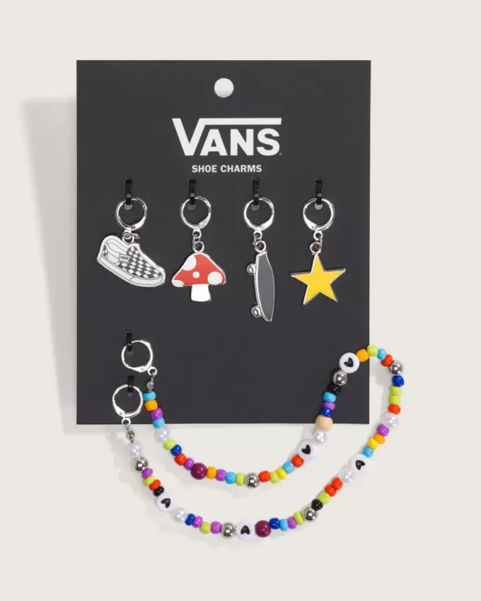 Set de farmec pentru pantofi cu mărgele Vans