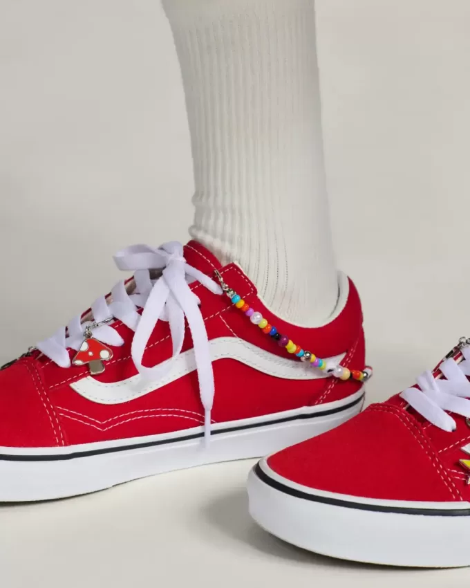 Set de farmec pentru pantofi cu mărgele Vans