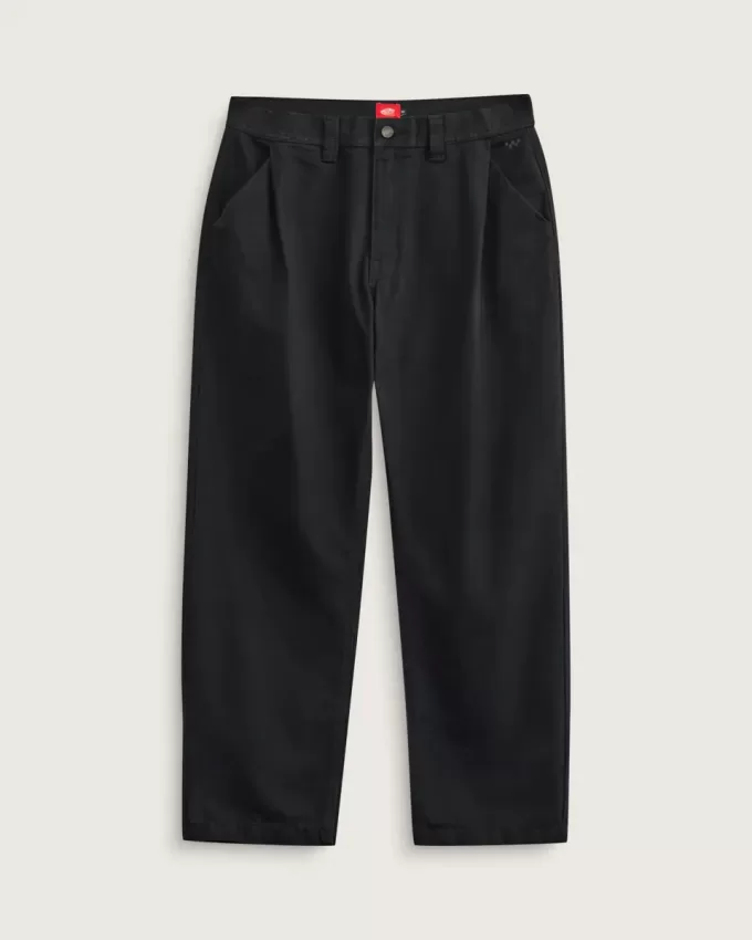 Skate Pantaloni pliați largi Skate Pantaloni pliați largi