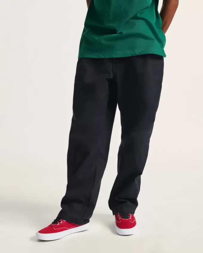 Skate Pantaloni pliați largi Skate Pantaloni pliați largi
