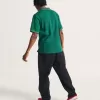 Skate Pantaloni pliați largi Skate Pantaloni pliați largi
