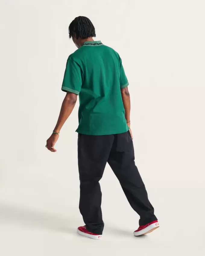Skate Pantaloni pliați largi Skate Pantaloni pliați largi