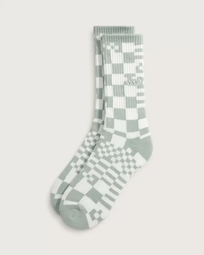 Sosete Checkerboard Mash Up Crew