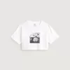 Tricou Crop Relaxat Rhythm
