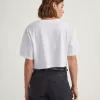 Tricou Crop Relaxat Rhythm