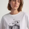 Tricou Crop Relaxat Rhythm