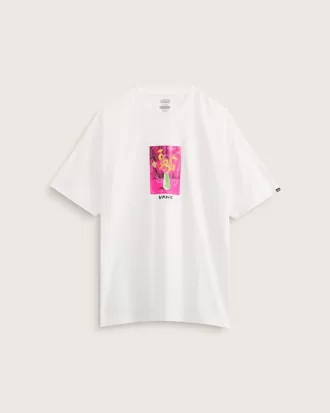 Tricou cu decor floral