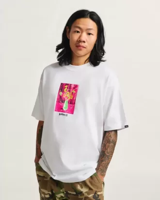 Tricou cu decor floral
