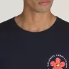 Tricou cu flori crapate Tricou cu flori crapate