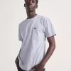 Tricou cu logo pe piept stâng Tricou cu logo pe piept stâng