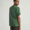 Tricou cu logo pe piept stâng Tricou cu logo pe piept stâng