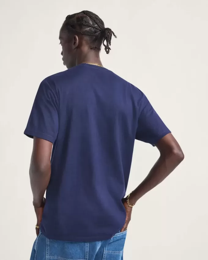 Tricou cu logo pe piept stâng Tricou cu logo pe piept stâng