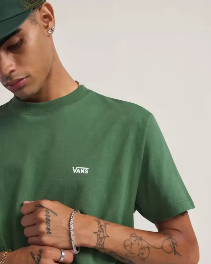 Tricou cu logo pe piept stâng Tricou cu logo pe piept stâng
