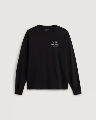Tricou cu mânecă lungă Cafe Vans