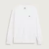 Tricou cu mânecă lungă cu logo pe piept stâng Tricou cu mânecă lungă cu logo pe piept stâng