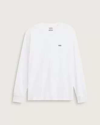 Tricou cu mânecă lungă cu logo pe piept stâng