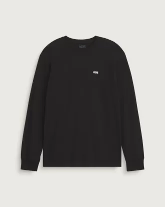 Tricou cu mânecă lungă cu logo pe piept stâng