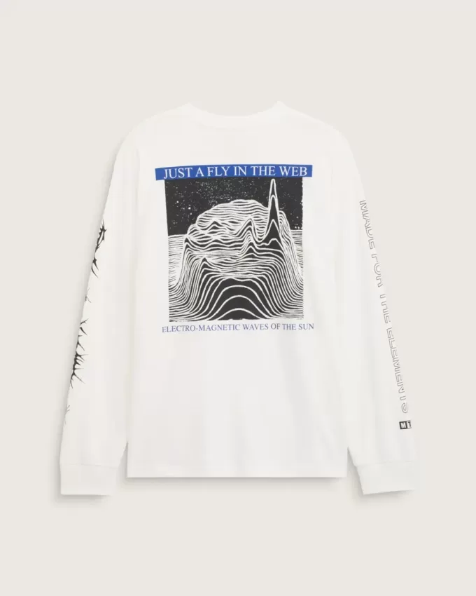 Tricou cu mânecă lungă Electro Waves Tricou cu mânecă lungă Electro Waves