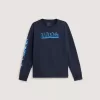 Tricou cu mânecă lungă Vans Inferno pentru copii Tricou cu mânecă lungă Vans Inferno pentru copii