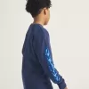 Tricou cu mânecă lungă Vans Inferno pentru copii Tricou cu mânecă lungă Vans Inferno pentru copii