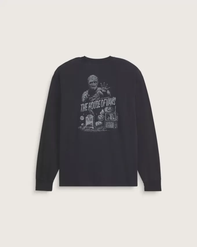 Tricou Halloween cu mânecă lungă noaptea târziu