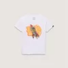 Tricou pentru copii mici Grafitti Rocket Tricou pentru copii mici Grafitti Rocket