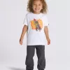 Tricou pentru copii mici Grafitti Rocket Tricou pentru copii mici Grafitti Rocket