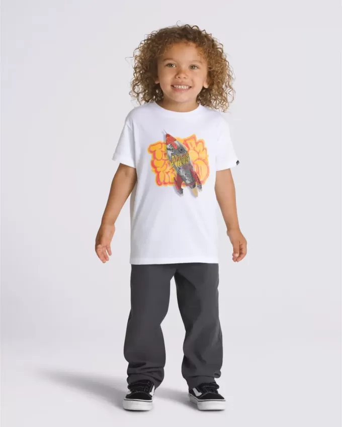 Tricou pentru copii mici Grafitti Rocket Tricou pentru copii mici Grafitti Rocket