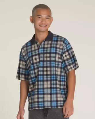 Tricou polo Bellmoor în carouri