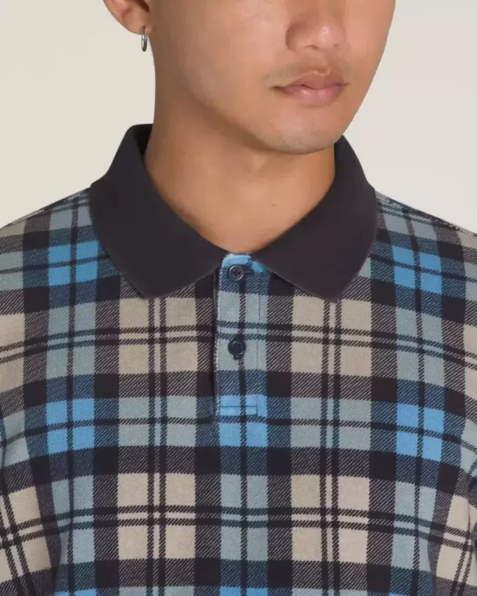 Tricou polo Bellmoor în carouri Tricou polo Bellmoor în carouri