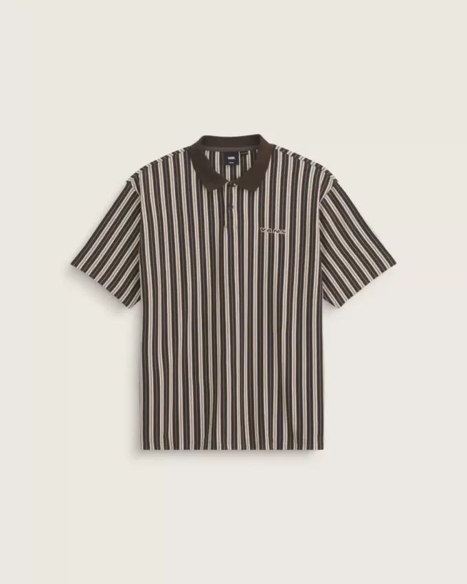 Tricou polo Layton Stripe