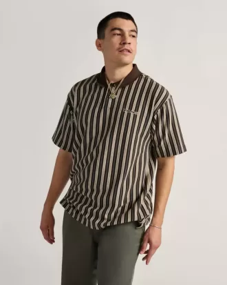 Tricou polo Layton Stripe