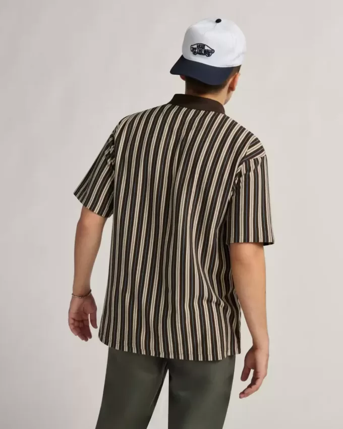Tricou polo Layton Stripe