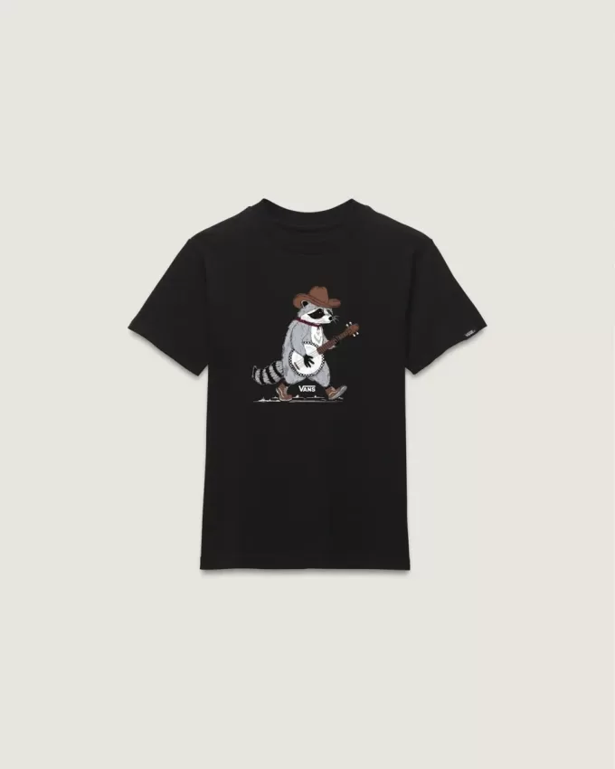 Tricou Racoon Banjo pentru copii mici Tricou Racoon Banjo pentru copii mici