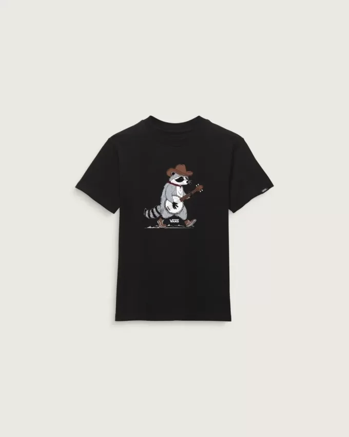 Tricou Racoon Banjo pentru copii mici Tricou Racoon Banjo pentru copii mici