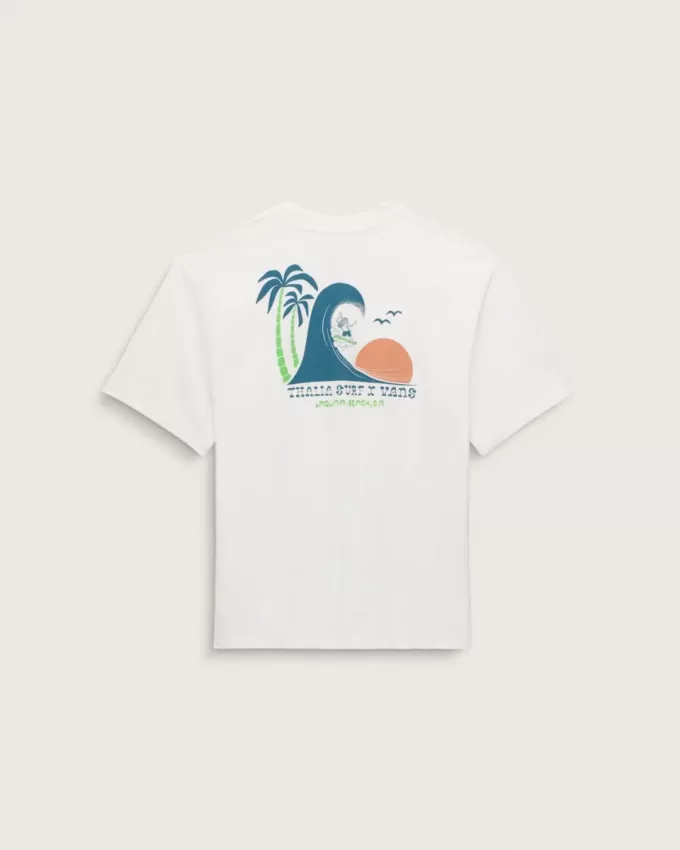 Tricou Vans X Thalia Surf Dual Palm Tricou Vans X Thalia Surf Dual Palm